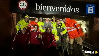 Los bomberos de la Diputación de Salamanca presentes en Bonaire reciben los ánimos del chef José Andrés 