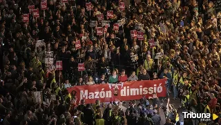 Valencia sale a la calle para protestar por la gestión de la DANA y señala directamente a Mazón