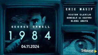 La palentina Elena Anaya pone voz a '1984', adaptación de la novela homónima de George Orwell