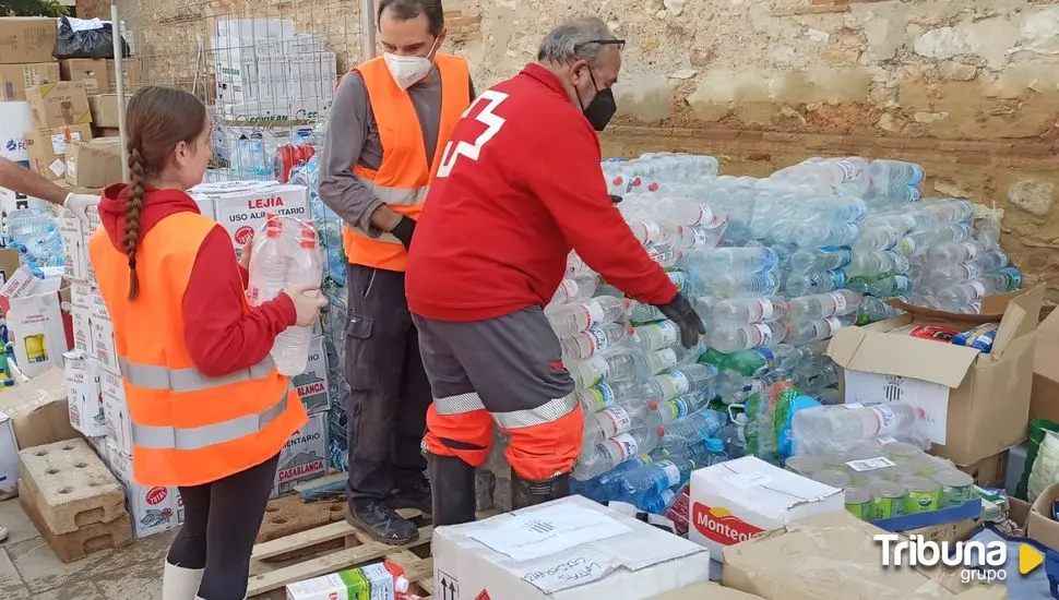 Un tercer equipo de voluntariado de Cruz Roja en Salamanca refuerza el despliegue en la zona de la DANA 