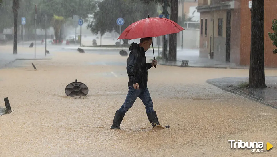 Tensa madrugada en la Comunitat Valenciana: Cullera zona más afectada por la DANA, que evita la zona 0