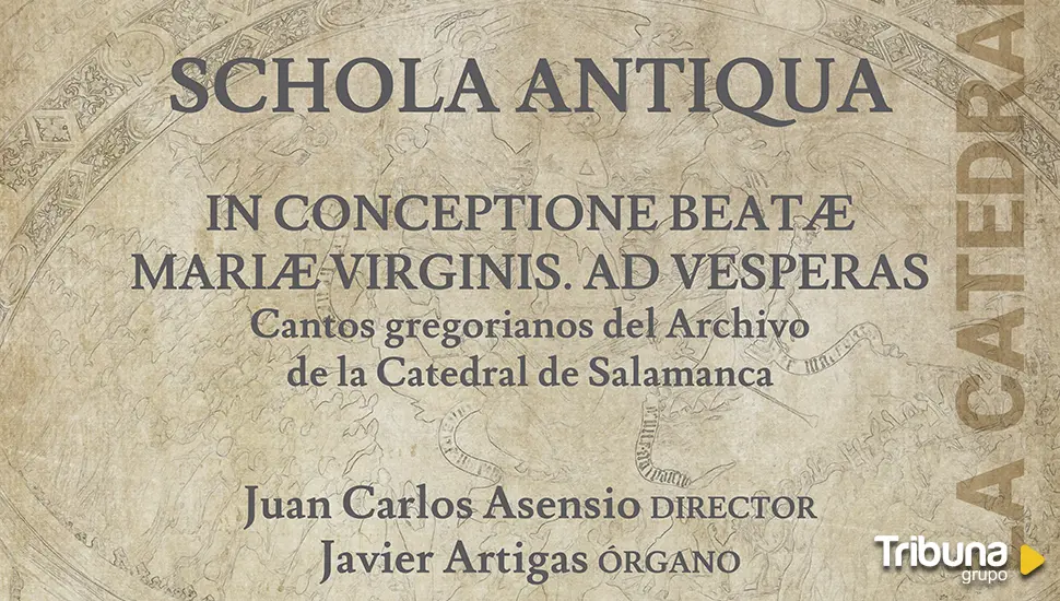 Concierto de música sacra a cargo de Schola Antiqua en la Catedral Vieja de Salamanca