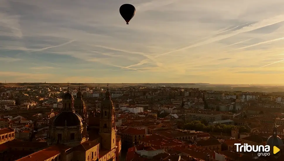 'Salamanca toca el cielo', el espectacular vídeo a vista de dron que promociona la ciudad como destino turístico