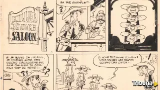 Cómic a precio de oro: la subasta de planchas originales de Lucky Luke recauda 2,15 millones de euros