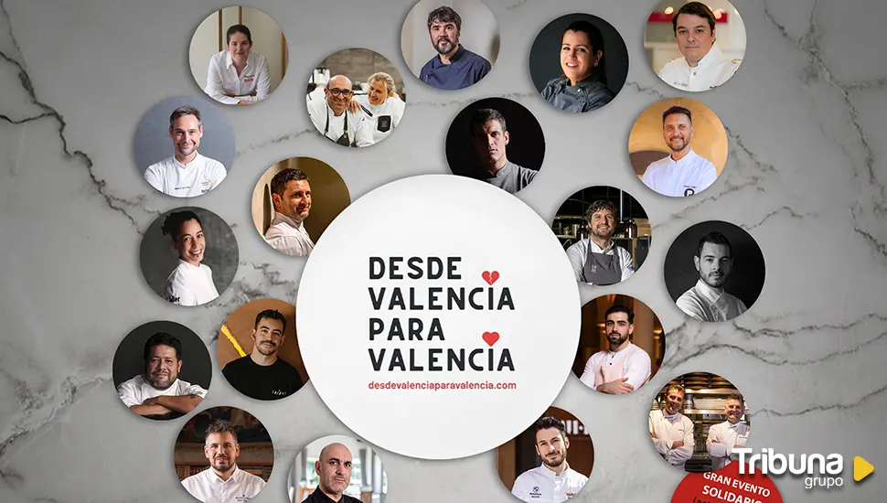 Los chef salmantinos Rocío Parra y Víctor Gutiérrez se suman a la iniciativa solidaria 'Desde Valencia Para Valencia'