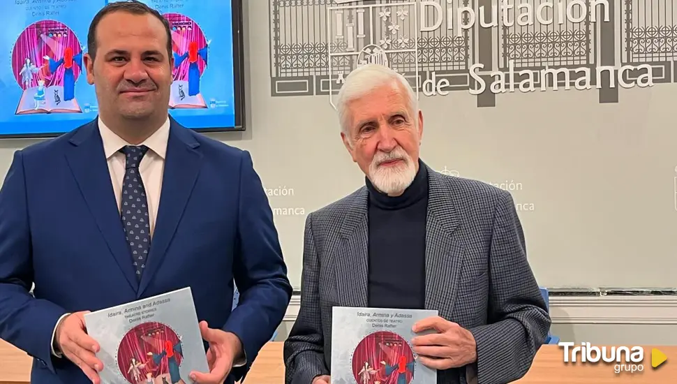 La Diputación edita un libro infantil con cuentos teatrales en español y en inglés