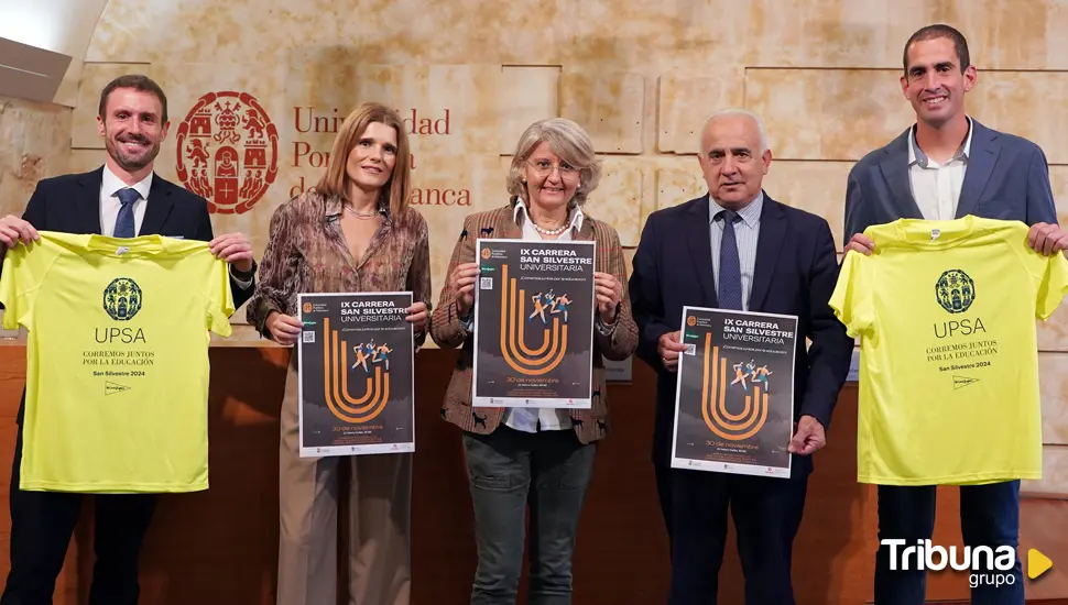 Todo listo para la San Silvestre Universitaria de la UPSA, que recaudará fondos para las víctimas de la DANA