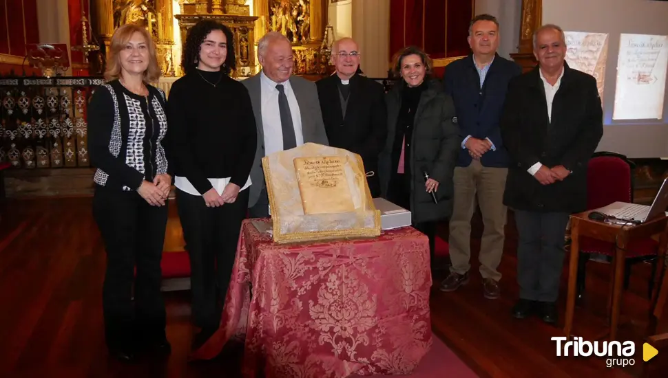 Restaurado un libro manuscrito del siglo XVI sobre la reducción parroquial en Béjar