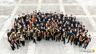 La Joven Orquesta Nacional de España prepara en la USAL la gira nacional de conciertos