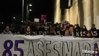 Salamanca sale a la calle contra la violencia de género: "Por las que fueron, somos y serán"