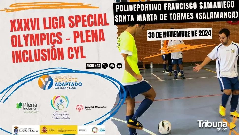 Taller de fútbol para personas ciegas y la Liga Special Olimpics-Plena Inclusión con 'Santa Marta Tod@s Incluid@s'