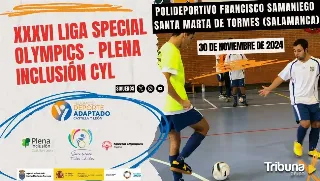 Taller de fútbol para personas ciegas y la Liga Special Olimpics-Plena Inclusión con 'Santa Marta Tod@s Incluid@s'