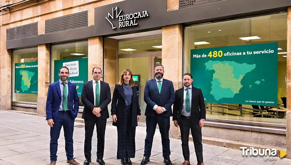 Eurocaja Rural abre su primera oficina en Salamanca