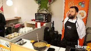 Showcooking con legumbres de la mano del cocinero César Niño