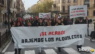 Las protestas por los alquileres llegan a Salamanca: "es insostenible y ya basta"