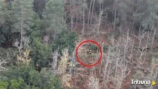 Evacuada en helicóptero al sufrir una lesión en la rodilla mientras realizaba el Camino del Agua en Mogarraz