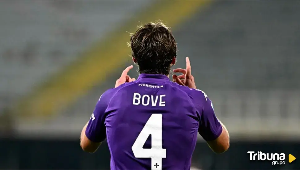 Bove, jugador de la Fiorentina, cae desplomado en el partido ante el Inter