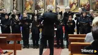 Peñaranda estrena su programa cultural navideño con un emotivo concierto del Coro de Cámara de la USAL