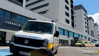 Trasladado en UVI al hospital de Salamanca tras ser atropellado por un camión en Guijuelo