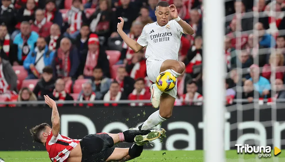 Otra noche de pena para el Real Madrid y Mbappé