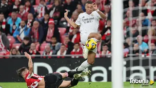 Otra noche de pena para el Real Madrid y Mbappé