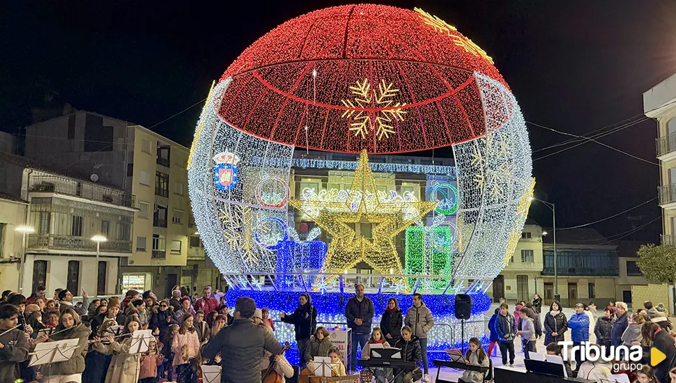 La Navidad se ilumina en Guijuelo hasta el 7 de enero