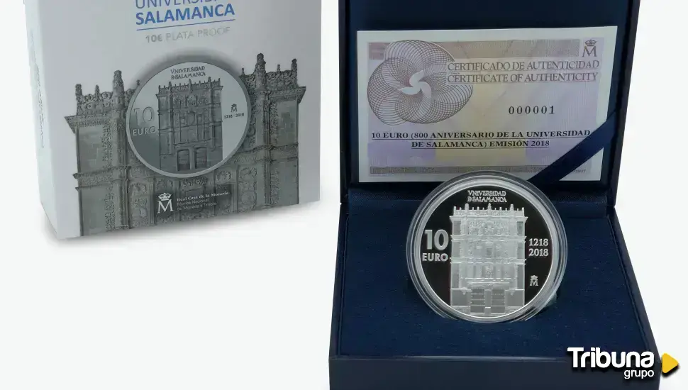 'La casa de papel' y sus monedas dedicadas a Salamanca