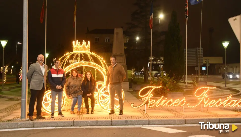 La frontera hispanolusa enciende su Navidad conjunta