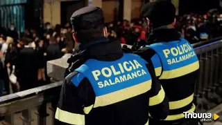 La Policía Local de Salamanca decomisa un arma blanca a una persona que también llevaba droga 