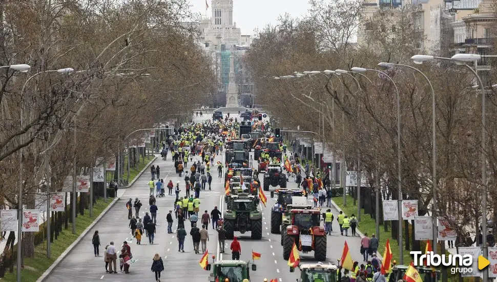 Las organizaciones agrarias volverán a manifestar ante el Ministerio de Agricultura