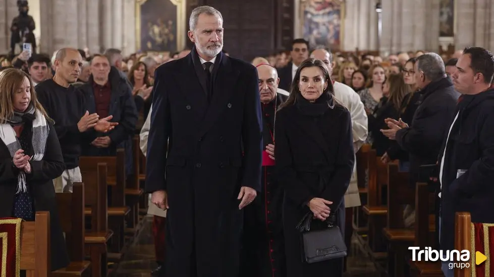 Misa funeral por las víctimas de la DANA con la presencia de los reyes y familiares 