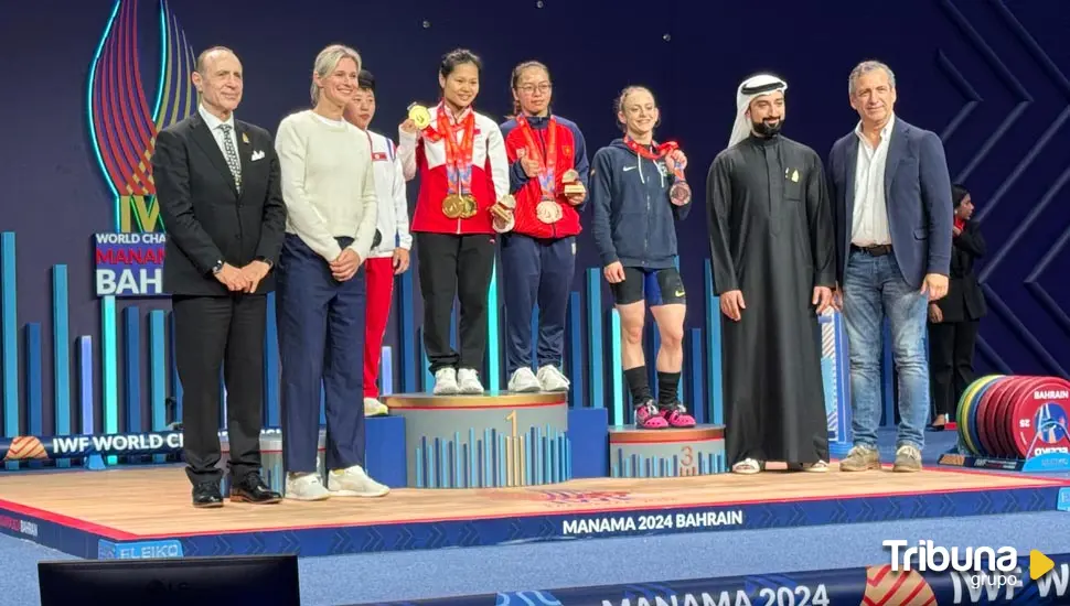 Marta García Rincón, bronce en el Campeonato del Mundo de Halterofilia