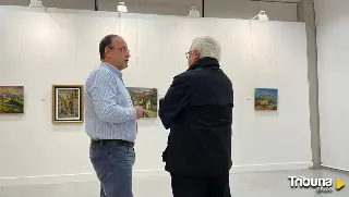 'Retrospectiva', la exposición de óleos que se puede visitar en el CMI Julián Sánchez 'El Charro'