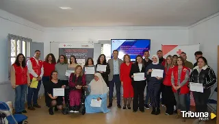 Cruz Roja Salamanca forma a jóvenes en el sector de atención a personas dependientes