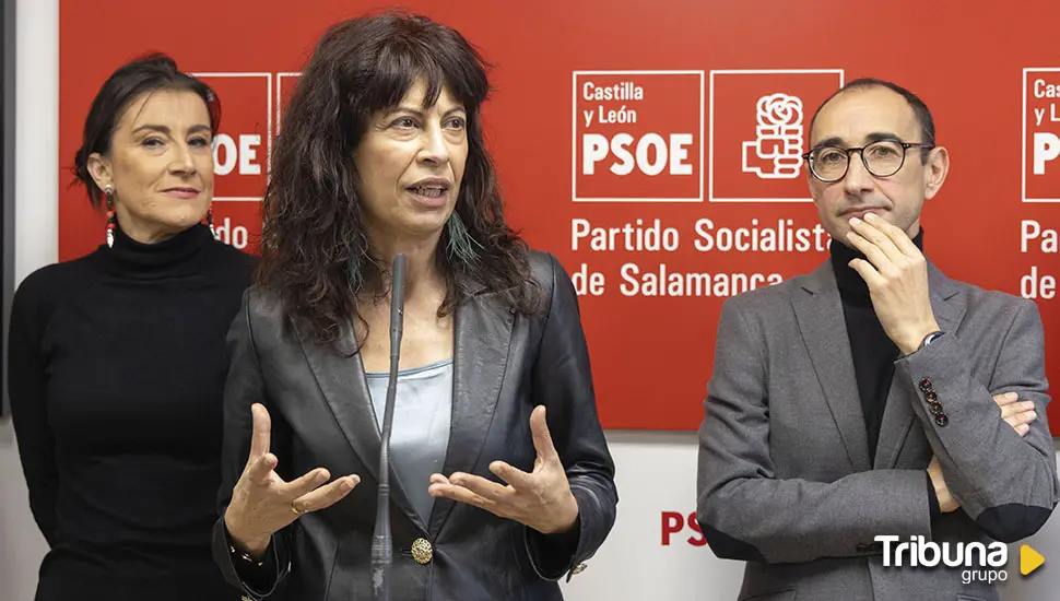 Ana Redondo llama en Salamanca a acabar con el "régimen" del PP porque Castilla y León "se muere"