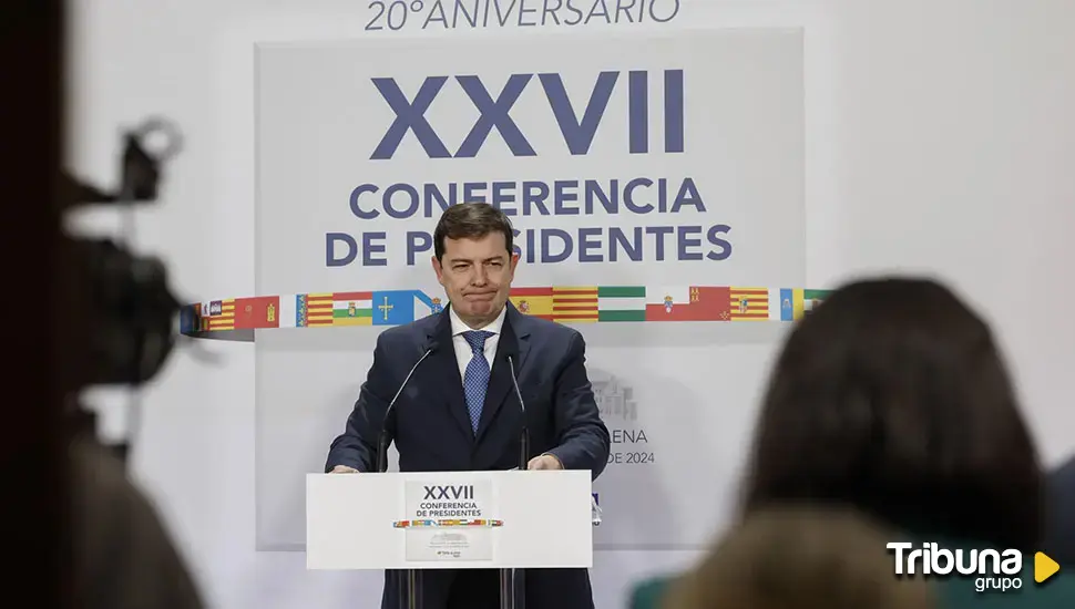 Mañueco muestra su "profunda decepción" y su "cabreo" tras la Conferencia de Presidentes