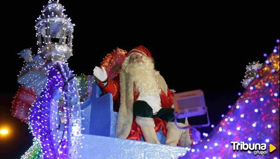 Papá Noel recorrerá Salamanca este domingo con la Cabalgaza: El recorrido