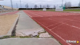 El PSOE de Salamanca denuncia el estado actual de las pistas de atletismo de El Helmántico