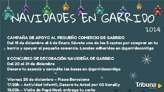 Garrido se llena de espíritu navideño con actividades para todas las edades