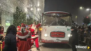 Papá Noel llega este sábado a Salamanca en el comienzo de las actividades de Navidad de El Corte Inglés