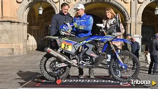 Lorenzo Santolino volverá a promocionar a Salamanca en el Rally Dakar 2025