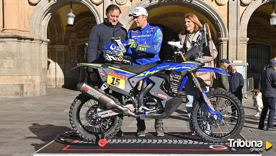 Lorenzo Santolino volverá a promocionar a Salamanca en el Rally Dakar 2025