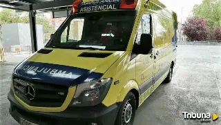 Unos ciclistas localizan en un terraplén en Huerta a un hombre herido, que pasó toda la noche dentro del coche