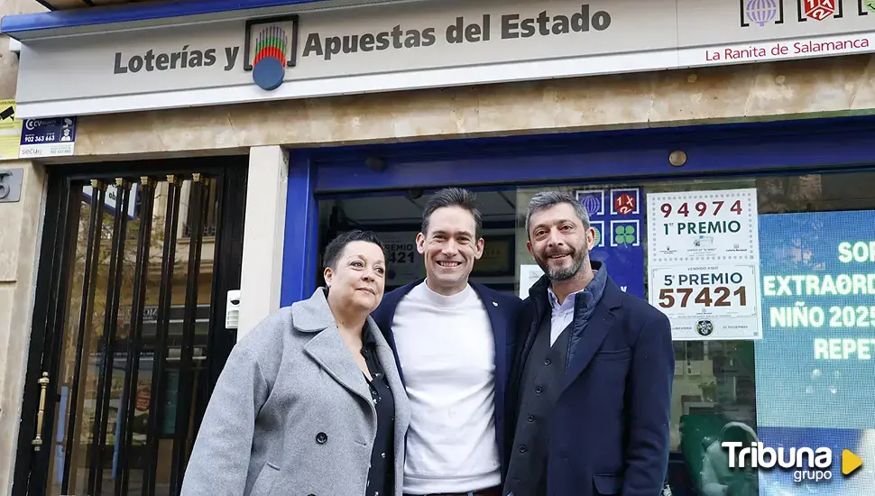 'La Ranita' riega Salamanca con 60.000 euros: "Estamos muy felices" 