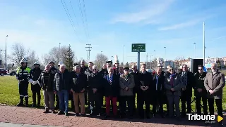 Una glorieta dedicada a la Policía Local de Salamanca como muestra del "vínculo inquebrantable con la ciudad"