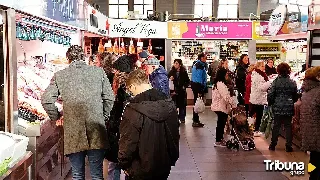 Navidad en el Mercado Central de Salamanca: lleno total en la recta final para Nochebuena