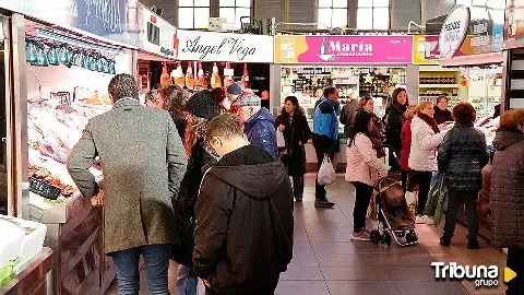 Navidad en el Mercado Central de Salamanca: lleno total en la recta final para Nochebuena