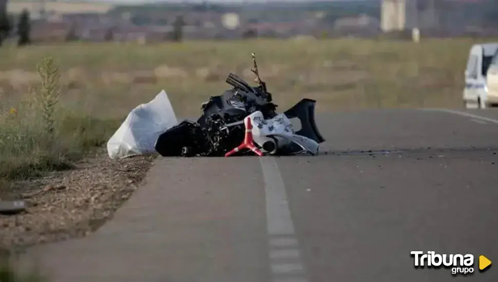 Las víctimas en accidentes de motos descienden en las carreteras de Salamanca en la última década