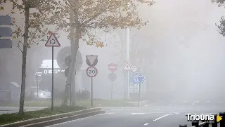 Aviso amarillo por nieblas en Salamanca durante esta Nochebuena