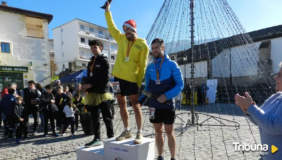 Guillermo Ramos y Marí Pierna se imponen en la tradicional San Silvestre de Candelario